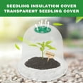 thumbnail image 6 of 1-Piece Plant Cover Dome Temperature Retention Protector Plastic Ventilation Cover Gardening Seedling Starter For Germination, 6 of 6