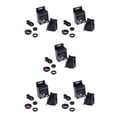 thumbnail image 1 of Youkk Lens Wide Angle 0.45X Clip-on Camera High Definition Microscope Instrument Photographs Cell Phones Black 5Set, 1 of 6