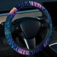thumbnail image 2 of Jellyfish 14.5 Inch Printing PVC Leather Car Wheel Cover, Steering Wheel Covers, Auto Accessories, 2 of 6