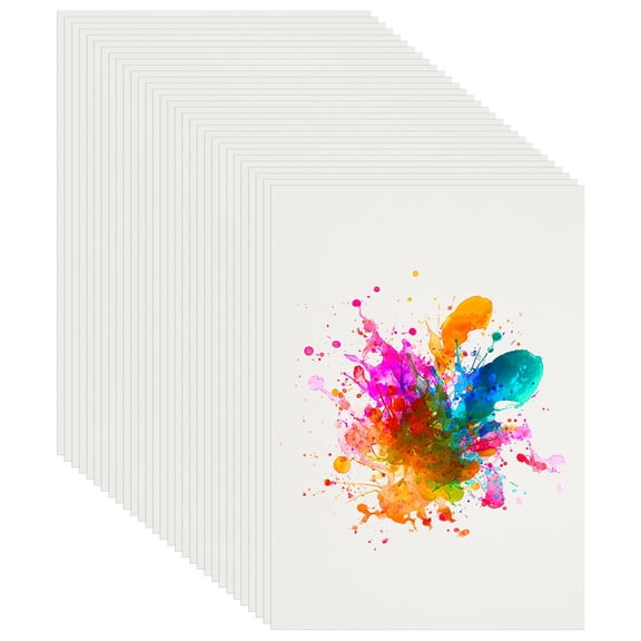 A4 Watercolour Paper Bulk,140 LB/300 GSM Water Colour Paper, White, Pack of 30