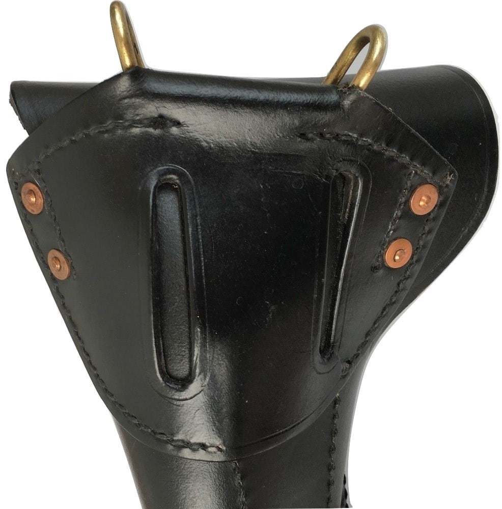 WWII Leather Utility Colt .45 M1911 Hip Holster Embossed US - Reproduction (BLACK)