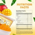 thumbnail image 2 of Fanale Popping Boba Pearls for Bubble Tea - 2 lb (1 lb X 2) | Mango | Bursting Boba Pearls Bubble 450g X 2 | Real Fruit Juice for Shakes, Dessert, Smoothie, 2 of 6