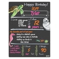 thumbnail image 3 of Cohas Ocean Theme Birthday Milestone Chalkboard, 15 by 20 inches, No Marker, 3 of 8