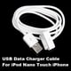 thumbnail image 1 of Cargador de Cable de Sincronización de Datos USB Wdftyju para iPhone 4 4s 3G iPod Nano 2PCS, 1 of 3