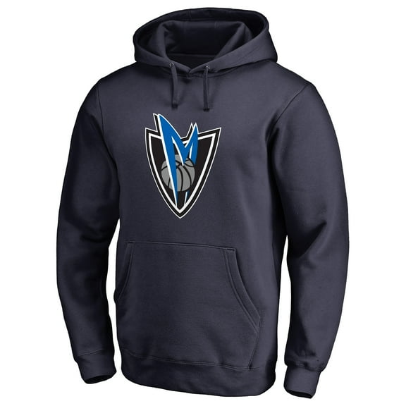 Men's Navy Dallas Mavericks Alternate Logo Pullover Hoodie