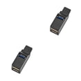 thumbnail image 3 of Sidaley Nuevo portátil Universal Mini 3 puertos USB 2,0/3,0 Hub Laptop PC alta velocidad de transmisión de datos adaptador divisor USB negro y USB 3.0 2piezas, 3 of 5
