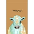 thumbnail image 3 of Ogren, Sarah 10x14 Black Modern Framed Museum Art Print Titled - Moo Cow, 3 of 5