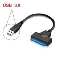 thumbnail image 3 of piezas: cable de unidad USB 3.0 a SATA III, SATA USB 3.0 para adaptador SSD/HDD de 2,5", para computadoras de escritorio y portátiles, 3 of 5