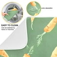 thumbnail image 2 of Iauyy Dish Drying Mat for Kitchen Counter, Super Absorbent & Hanging 16x18 / 18x24 Inch (S/M) Baby Carrots, 2 of 8