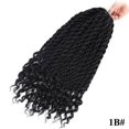thumbnail image 1 of Faux Locs-trenzas sintéticas de ganchillo para mujer, trenzas sintéticas de ganchillo ombré para trenzar el cabello, cerraduras Bohemias de 18 pulgadas, 24 soportes, 1 of 4