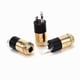 thumbnail image 2 of 3.5mm Female Stereo Jack Socket Panel Mount Connector with Screw Nut for Electronics Projects (8 Pack), 2 of 5