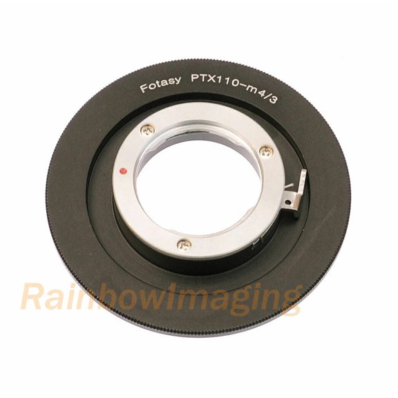Fotasy Pentax 110 P110 Lens to Micro 4/3 Adapter, fits Olympus OM-D E-M1 I II E-M1X E-M5 I II III E-PM2 E-PM1 PEN-F/ Panasonic G7 G9 GF7 GF8 GH4 GH5 GM5 GX7 GX8 GX9 GX80 GX85 GX850 G90 G91 G95 G100