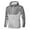 Gray, variant on Yaoyar Men's Spring And Autumn Thin Lightweight Windproof Jacket Casual Zip Up Jackets With Hooded Gray 3XL