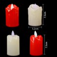 thumbnail image 4 of Bangcool 3PCS LED Candle Creative Decorative Flameless Candle LED Tea Light for Wedding, 4 of 8
