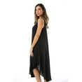 thumbnail image 2 of Riviera Sun Tie Dye Summer Dress - Beach Cover Up (Black, Medium), 2 of 3