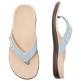 thumbnail image 4 of Willtoo Womens Flip Flops Comfortable Outdoor Fasciitis Orthopedic Thong Walking Sandals Lightweight Non-Slip Summer Beach Slippers, 4 of 4