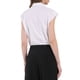 thumbnail image 3 of Pantalones de trabajo formales para mujer INSPIRE CHIC con pliegues en la parte delantera, pantalones rectos con bolsillos, talla XL, color negro, 3 of 4