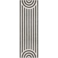 thumbnail image 2 of Unique Loom Whimsy Kids Collection Area Rug - Lines (2' x 6' 1" Runner Silver Gray/Ivory), 2 of 9