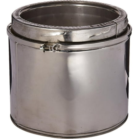 

Metalbestos 8UT-9 Ultra-Temp Type Ht Insulated Chimney Pipe 8 in X 9 in Stainless Steel