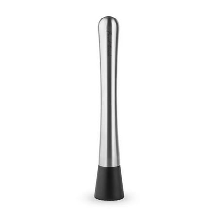 

Final Touch 6058198 8.1 in. Plastic & Stainless Steel Muddler Black & Silver