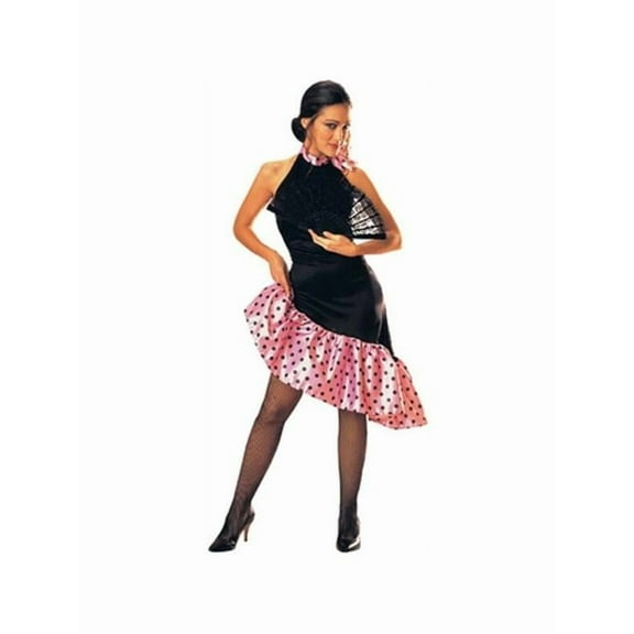 Adult Pink Flamenco Dancer Costume