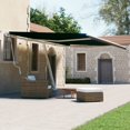 thumbnail image 1 of vidaXL Store Manuel Rétractable Autoportant 500x300 cm Anthracite, 1 of 1