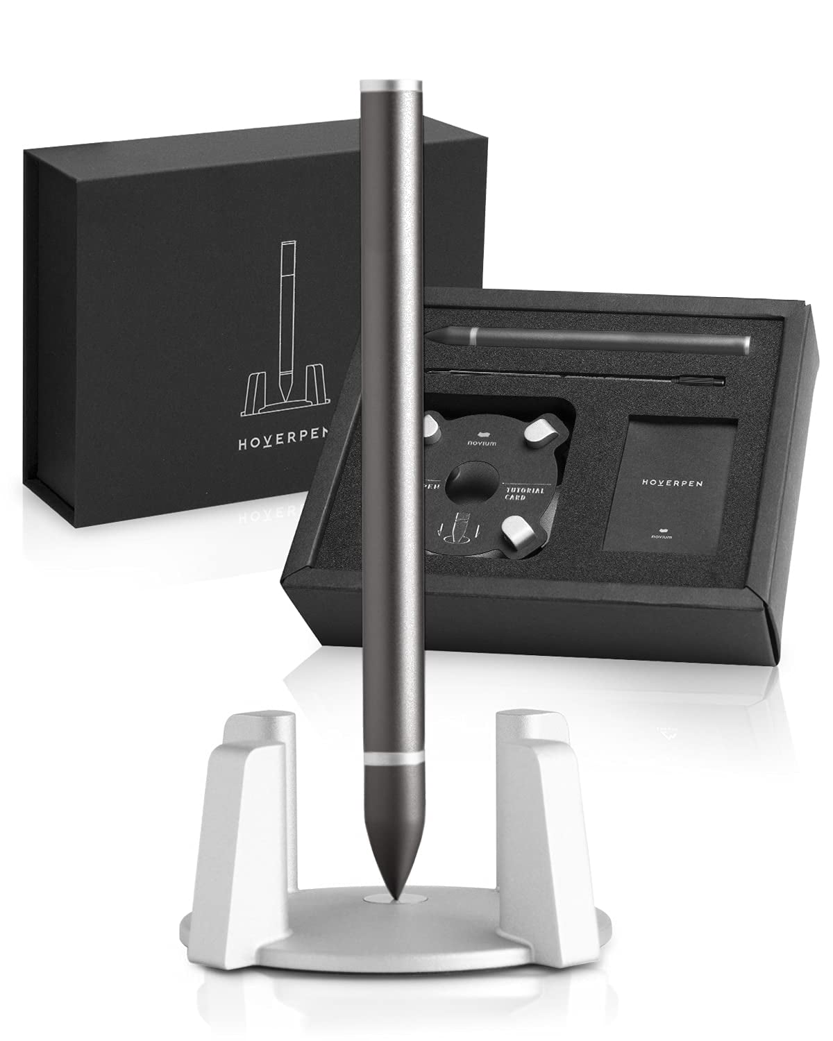 novium Hoverpen - Luxury Pen for Men & Women, Vertically Standing