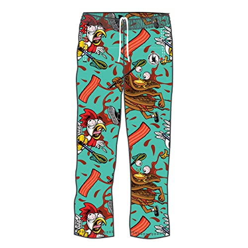 Boys Chicken & Waffle Lounge Pants Blue