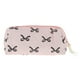 thumbnail image 1 of Ofertas Únicas 1 Pc Bolsa de Maquillaje con Patrón de Lazo para Viaje Rosa Negra Poliéster, 1 of 6