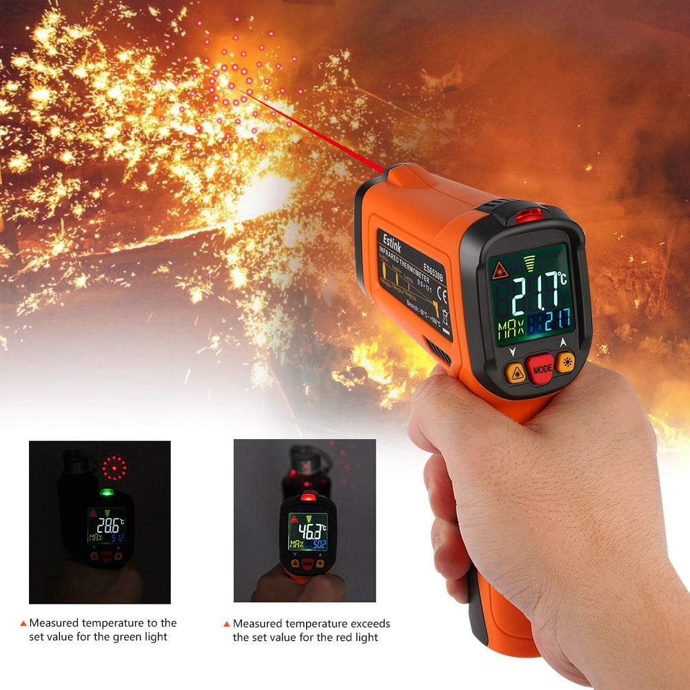 Yosoo IR Laser Thermometer,nfrared Digital Thermometer Non Contact