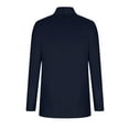 thumbnail image 4 of Fengqque Women Cardigan Up Casual Solid Color Long Sleeve Hoodeless Top, 4 of 9