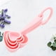 thumbnail image 4 of Juego de 3/12 cucharas de postre de plástico con forma de corazón para el hogar, vajilla creativa, regalo de boda para restaurante., 4 of 6