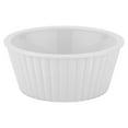 thumbnail image 3 of G.E.T. ER-020-W White 2 oz. Fluted Ramekin, Break Resistant, White (Pack of 12), 3 of 5