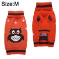 thumbnail image 2 of Ropa cálida de invierno para mascotas, suéter de perro de búho de Halloween, ropa de perro de peluche MFZFUKR BST2002523-3, 2 of 6