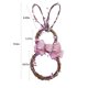 thumbnail image 3 of Warm LED Easter Bunny Garland Rattan Easter Decoration Luminous Pendant The Decoration Choice For Easter, 3 of 7