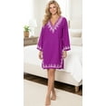 thumbnail image 4 of HAPPY BAY Women's Beachwear Summer Beach Dress Short Fashion Bathing Suit Cover ups 8-12 Purple, Solid, 4 of 5