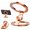 Rose Gold, variant on Magnetic Phone Grip & Stand with ASMR Fidget Spinner, Dual-Sided N55 Strong Magnet Phone Ring Holder, 360° Foldable Kickstand(Rose Gold)