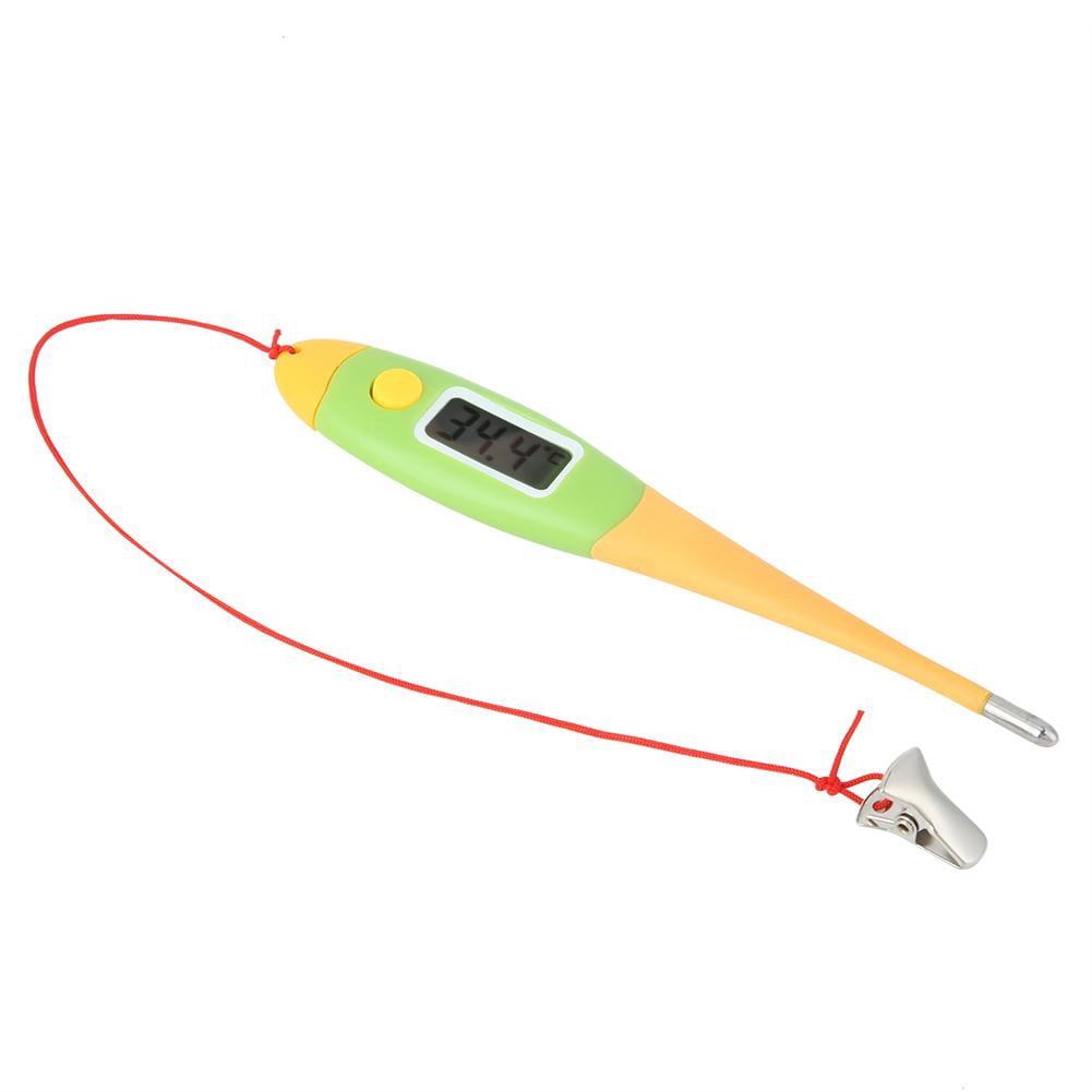 Professional Plastic Electronic LCD Digital Animal Thermometer for Pet Dogs