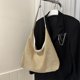 thumbnail image 5 of Bolso de hombro informal de gran capacidad tejido de paja para mujer, nuevo, para vacaciones en la playa, 5 of 5