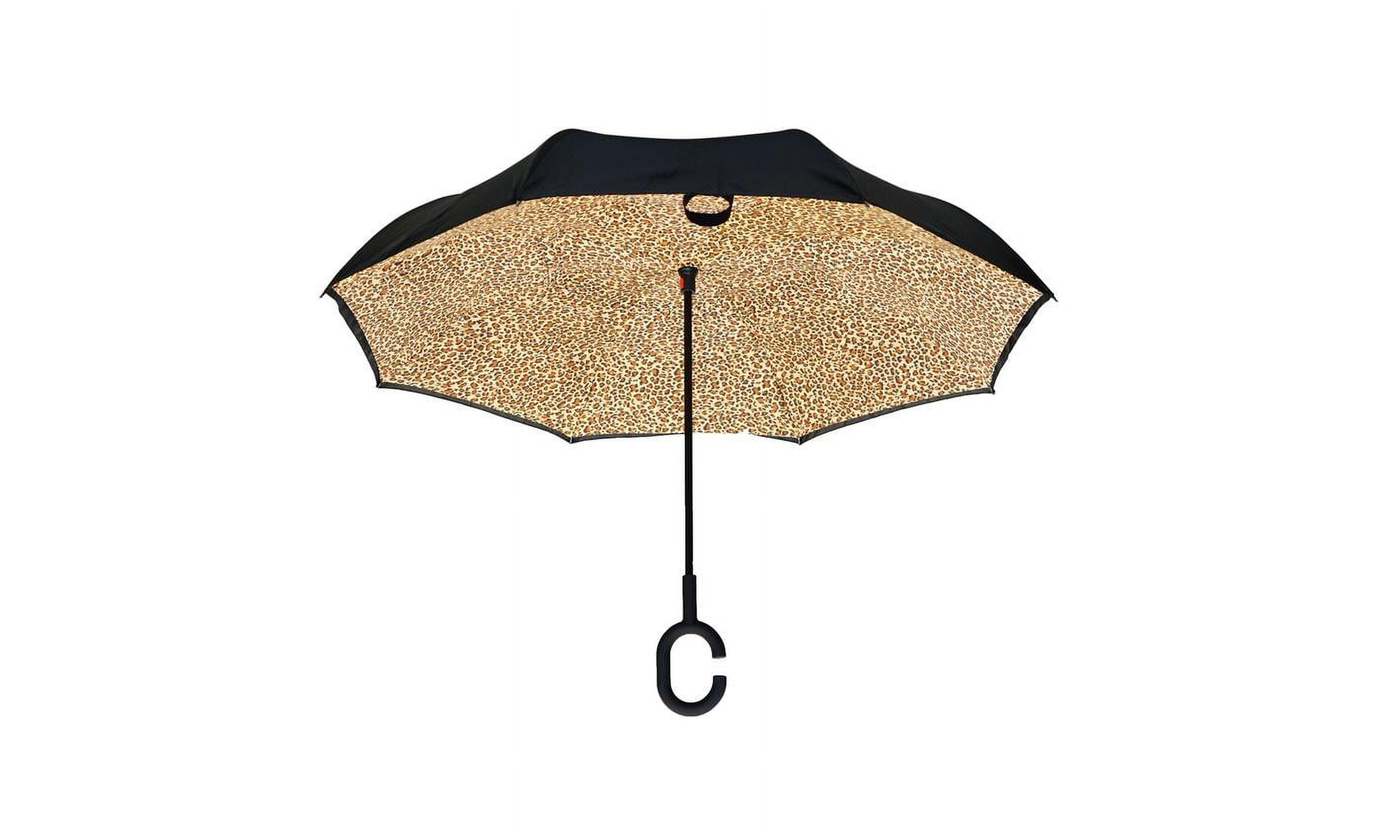 Inverted Umbrella,Windproof Reverse Umbrella, Umbrellas for Women, UV Protection, Upside Down Umbrella C-Handle G7