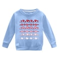 thumbnail image 4 of TechWave Sweat à Capuche Imprimé à Manches Longues pour Enfants, Col Rond, pour la Saint-Valentin, Sweat à Capuche pour Filles, Veste de Danse pour Filles, Chandails en Molleton Doux pour Bébés, 4 of 4