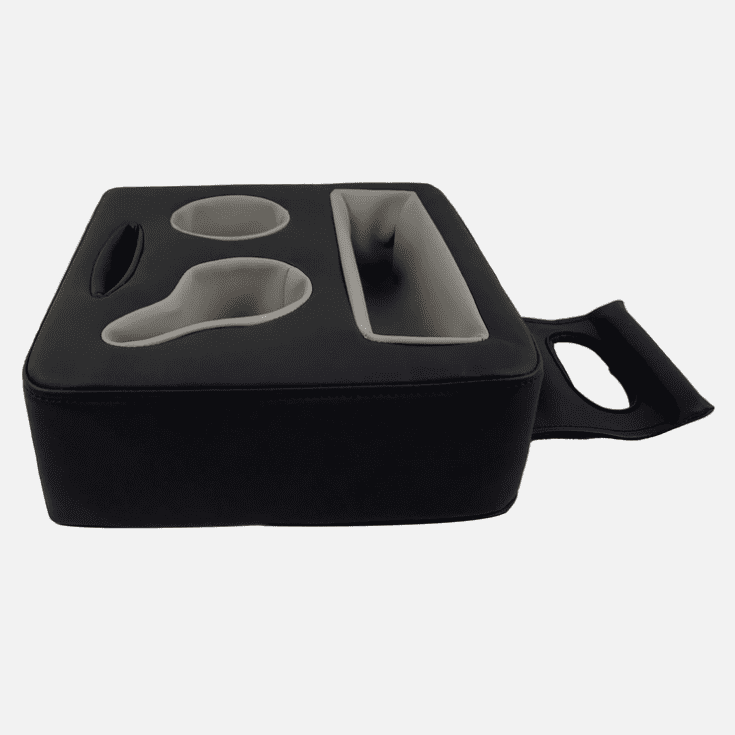 Couch Drink Cup Holder Sofa Tray Bed Car Black Bedroom Tray Holds Drinks, Snacks