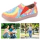 thumbnail image 1 of Zapatos Informales para Mujer Mocasines Pintados Con Arte Cómodos Viajes Al Aire Libre, 1 of 9