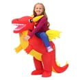 thumbnail image 4 of Kids Audlts Dinosaur Inflatable Costume Cartoon Anime Dress Suit Purim Halloween Christmas Party Cosplay Costumes for Boys Girls, 4 of 4