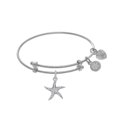 thumbnail image 1 of Star Fish Charm Adjustable Bangle Girls Bracelet, 1 of 2