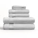 thumbnail image 1 of Paquete de 6 Toallas de Baño Básicos en Gris Claro, Suaves y Absorbentes para un Secado Rápido de Comfort Canopy, 1 of 15
