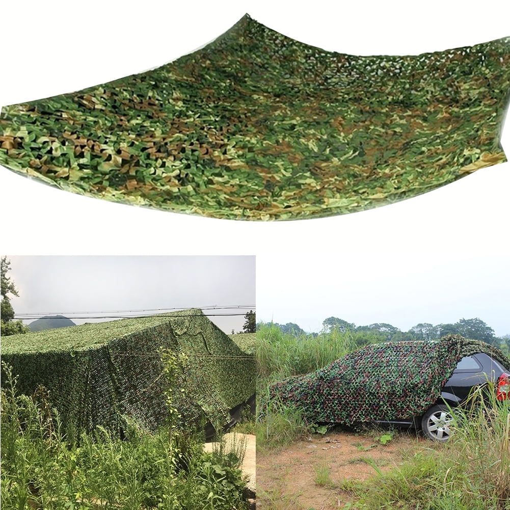Cheers Outdoor Hunting Camouflage Woodland Jungle Camo Tarp Cover Car Sun Shelter Net Walmart 