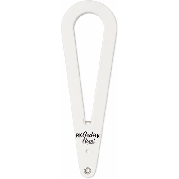 Cat Door Latch Holder (White) – Adjustable Pet Door Strap to Let Cats in While Keeping Dogs & Toddlers Out – No-Tools Installation, Flexible Durable Design Fits Most Door Handles