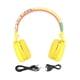 thumbnail image 1 of YLFASHION Auriculares Bluetooth para niños Deman Auriculares Bluetooth plegables con cancelación de Ruido para niños para la Escuela PC teléfono móvil, 1 of 9