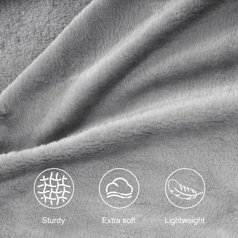 Cshidworld Microfiber Plush Throw Blanket, 50" x 60" photo 5